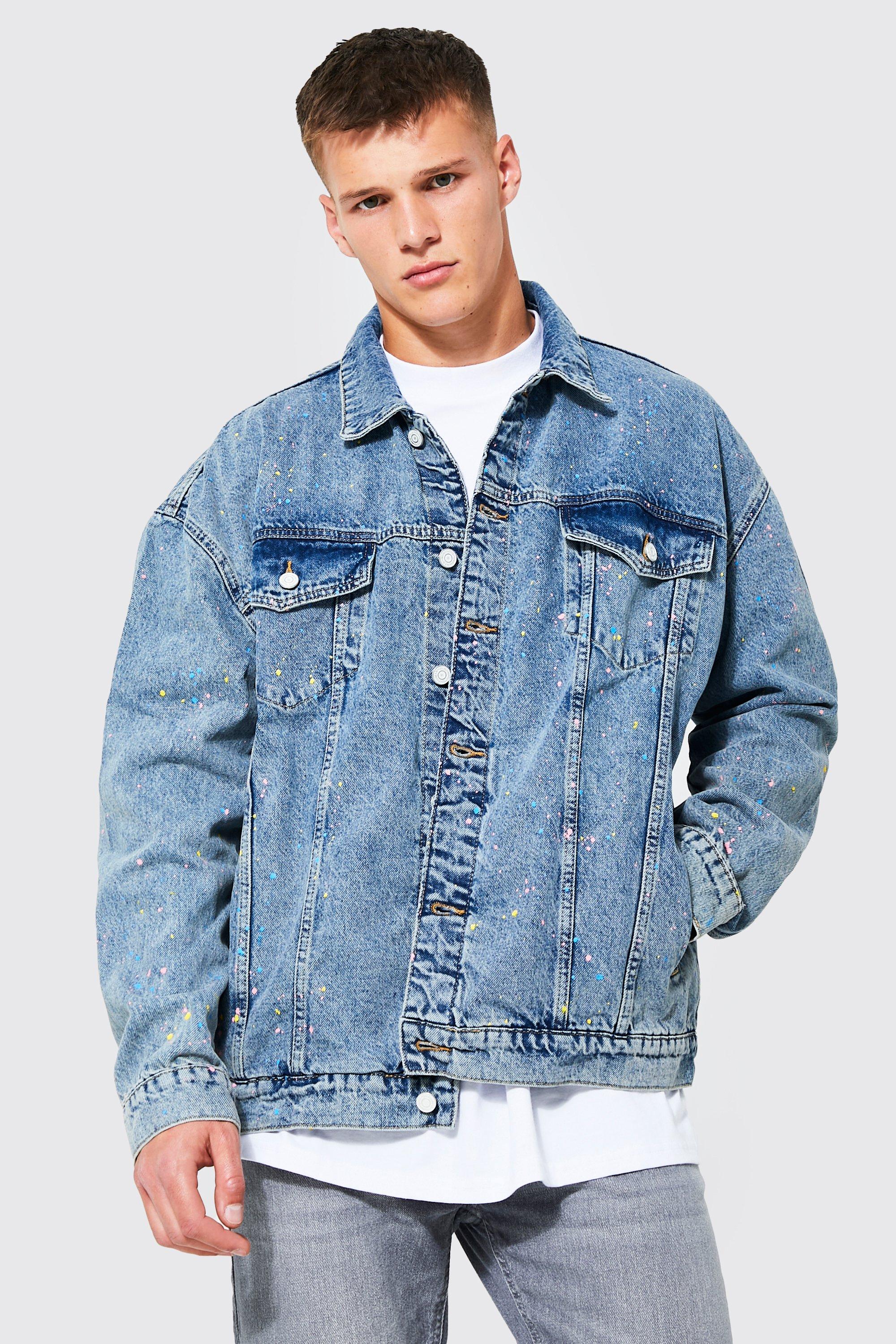 Boohoo mens hotsell denim jacket